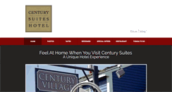 Desktop Screenshot of centurysuites.com